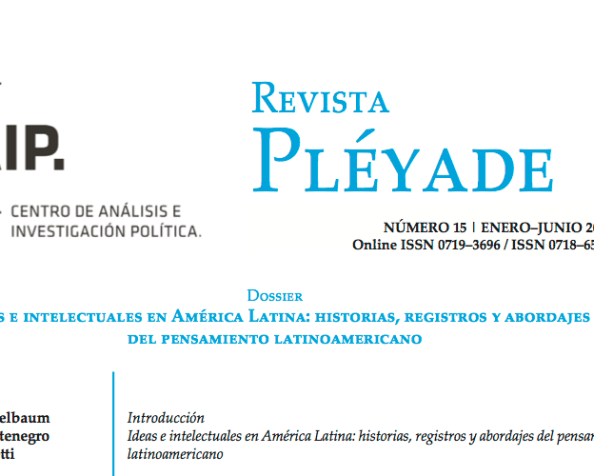Nuevo número de Revista Pléyade sobre pensamiento&nbsp;latinoamericano